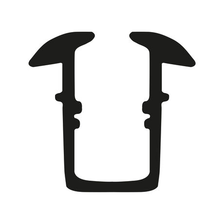 Burlete U 117 Negro 100mts image number null