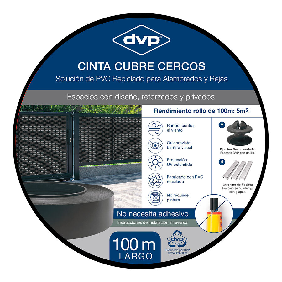 Cinta Cubre Cercos 5M2 image number null