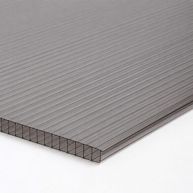Policarbonato Alveolar 2,1x11,6x6mm Gris