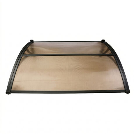 Alero Ultra Policarbonato Curvo Bronce 0,7x1,2mts image number null