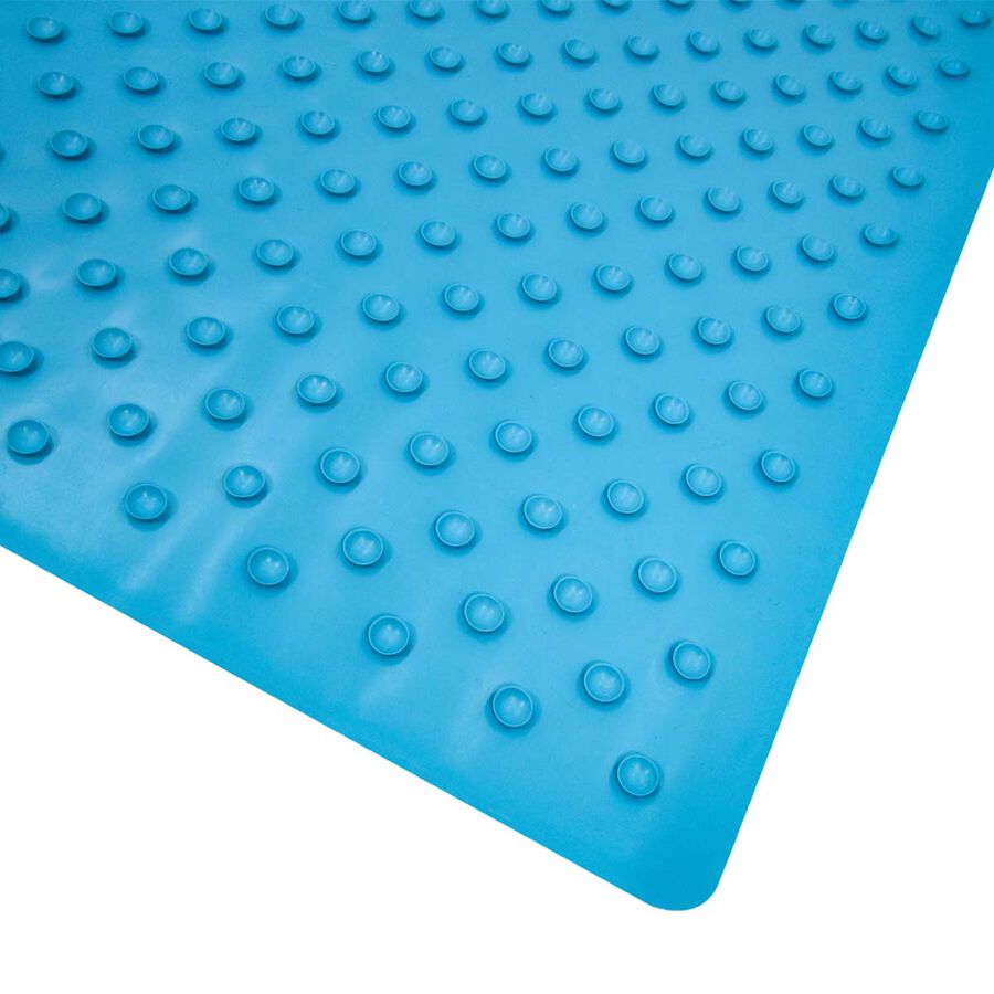 Piso Antideslizante de Baño Microcontrol 53x53cm Azul image number null