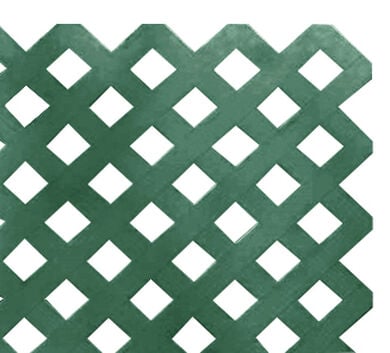 Enrejado Treillage 0,605x2,43mts Rombo 3,2cms Verde Oscuro