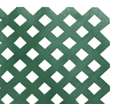 Enrejado Treillage 1,2x2,4mts Rombo 3,2cms Verde Oscuro