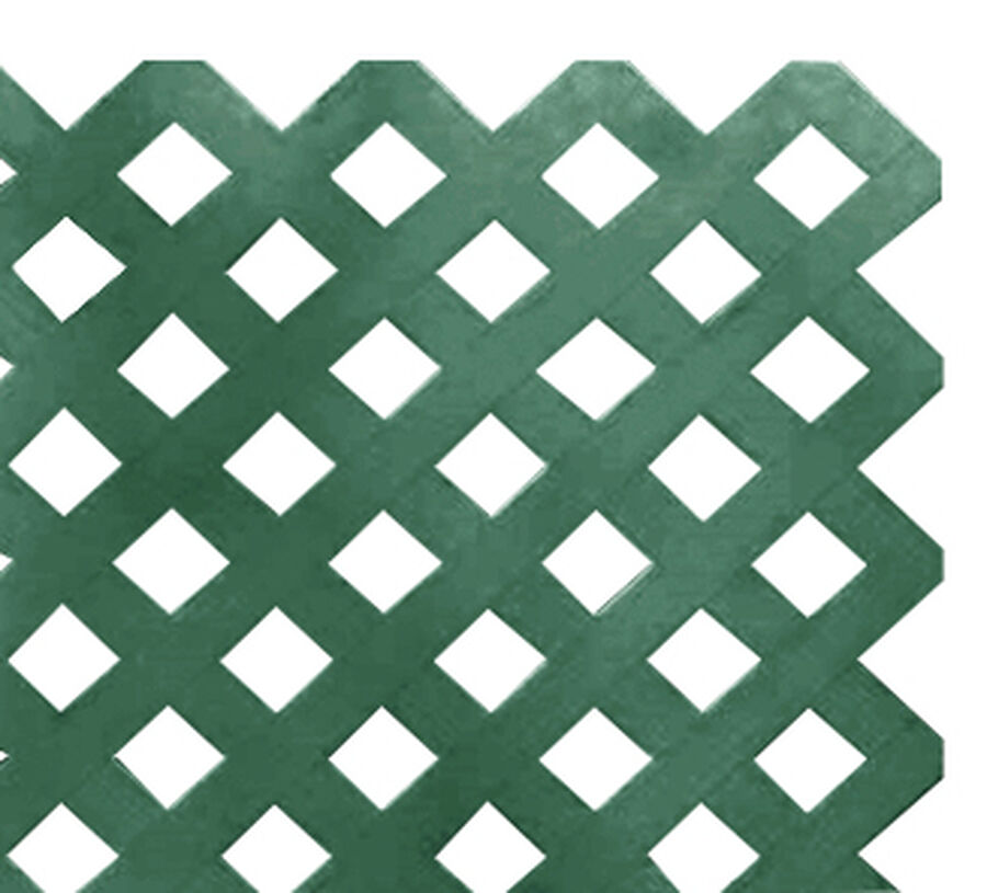 Enrejado Treillage 1,2x2,4mts Rombo 3,2cms Verde Oscuro image number null