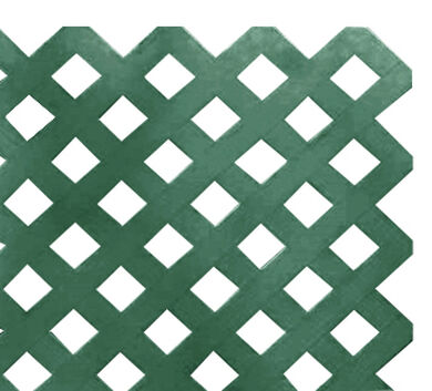 Enrejado Treillage 1,2x1,4mts Rombo 3,2cms Verde Oscuro