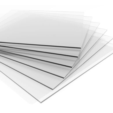 Acr&iacute;lico 2mm Transparente 0,8x1,2mts