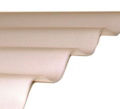 Policarbonato Ondulado 0,7mm Bronce 0,81x2,0mts