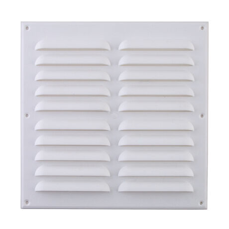Celosía Ventilación Plana 23x23 cm Blanco 10 un image number null