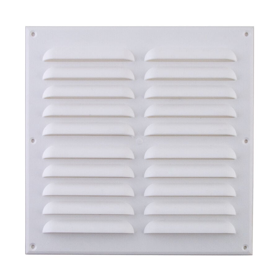 Celosía Ventilación Plana 23x23 cm Blanco 10 un image number null