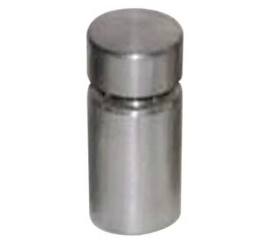 Distanciador para Vidrio 19x30mm Aluminio 10 un
