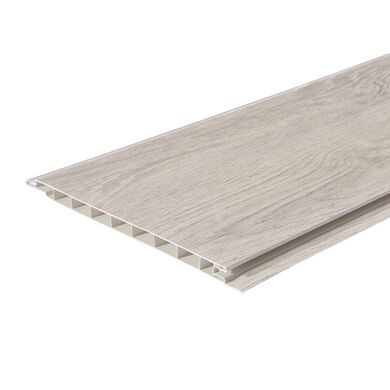 Panel Imagina 10mm Madera Rústica Gris20x250cms  10un