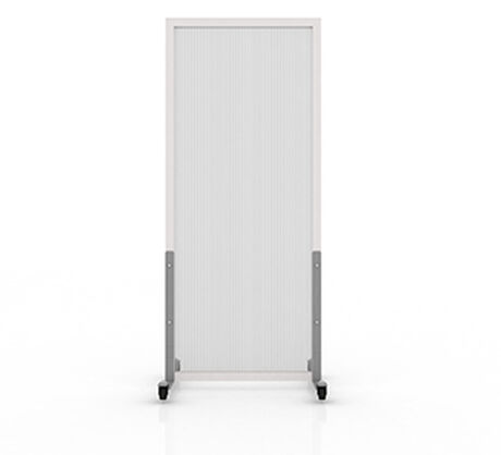 Biombo Premium 0,7x2,0mts Con Ruedas y Marco Transparente image number null