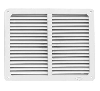 Celos&iacute;a Ventilaci&oacute;n 20x25 cm c/Pesta&ntilde;a Blanco 50 un