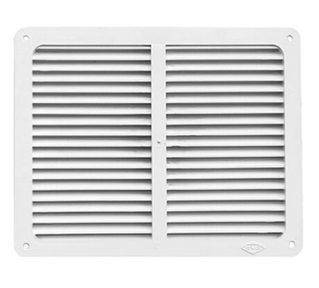 Celosía Ventilación 20x25 cm c/Pestaña Blanco 50 un image number null