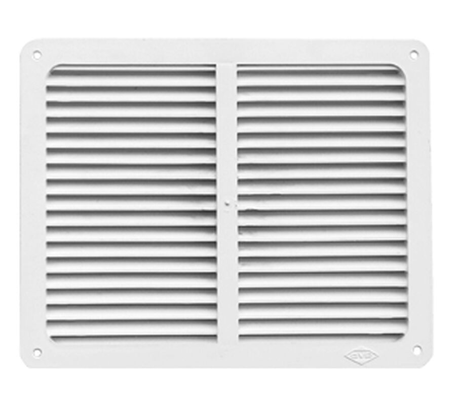 Celosía Ventilación 20x25 cm c/Pestaña Blanco 50 un image number null