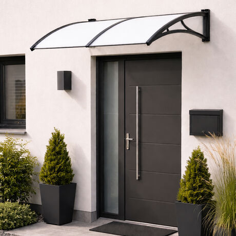 Alero Ultra Policarbonato Compacto Curvo Opal 1,0x1,2mts image number null