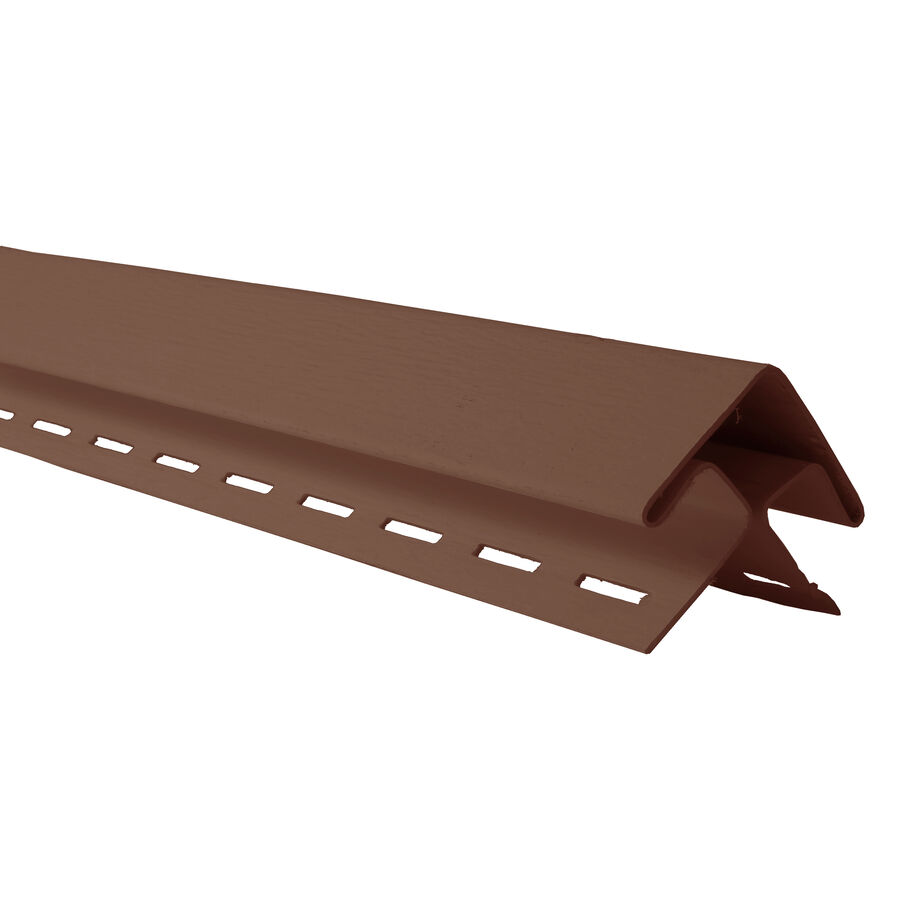 Esquinero Exterior Siding PVC 50mm Nogal 3mts image number null