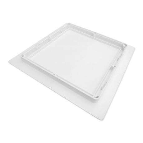 Celosía Ventilación Ciega 30x30cm Nova Clip Blanco image number null