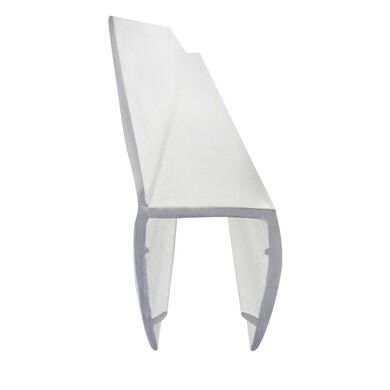 Burlete Shower Door 10mm Aleta Lateral Flex Transparente 2,2mts