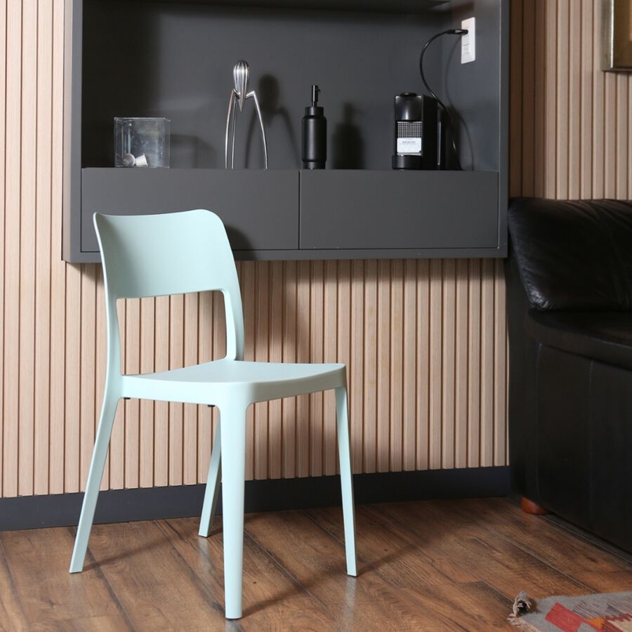 Silla Minimal Gris image number null