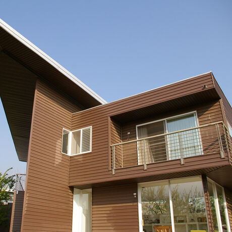 Siding PVC Americano D4 0,2x3,8mts Nogal 24 un image number null