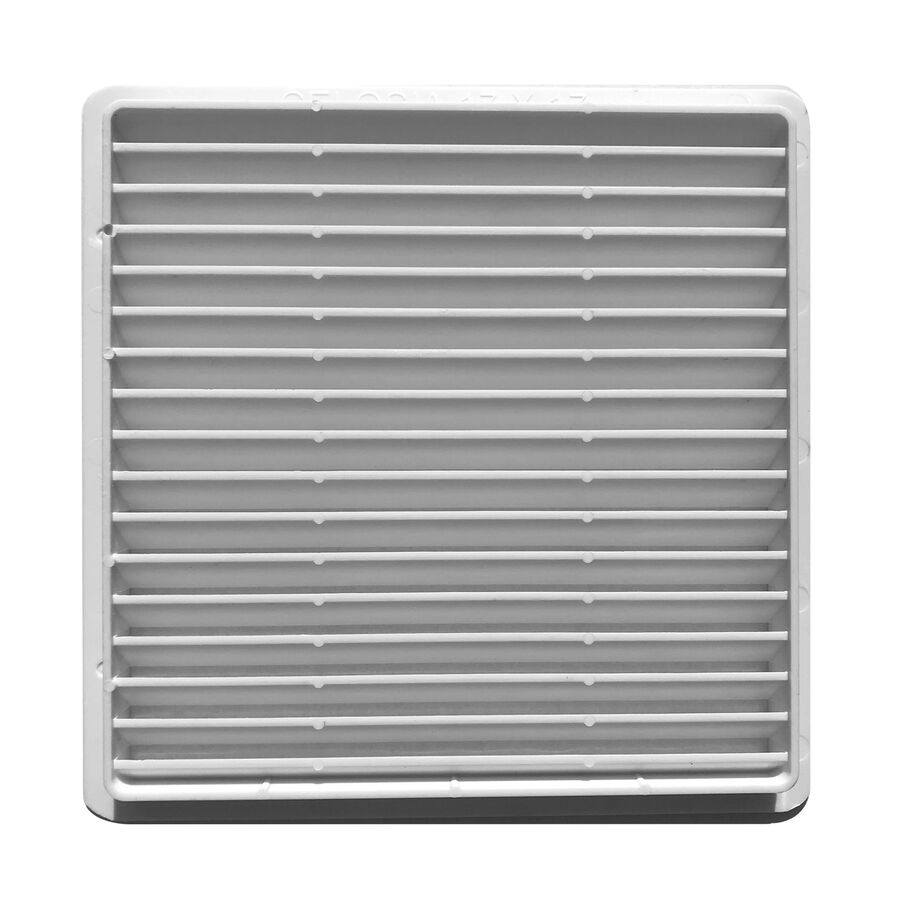 Celosía Ventilación c/Pestaña 17x17 cm Blanco 10 un image number null