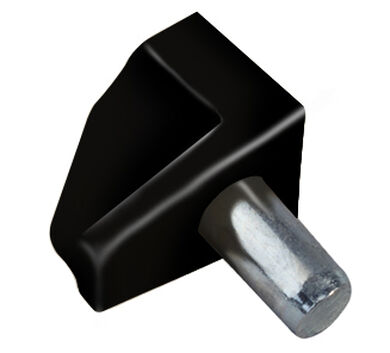 Soporte Repisa Móvil 5mm Negro 500 un
