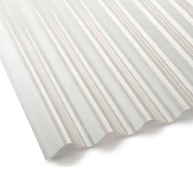 Policarbonato Ondulado 0,7mm Opal 0,81x3,0mts