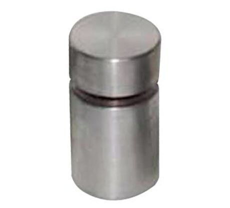 Distanciador para Vidrio 25x30mm Aluminio 10 un image number null
