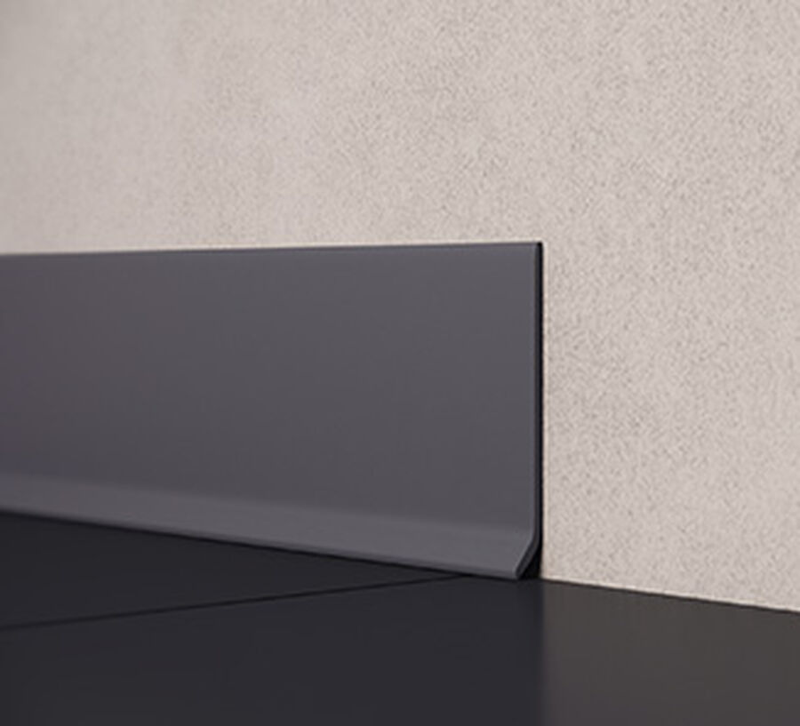 Guardapolvo Plano 2 1/2" x 10mm Gris Oscuro 50mts image number null