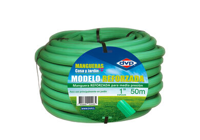 Manguera de Riego 1" Reforzada Verde Claro 50mts