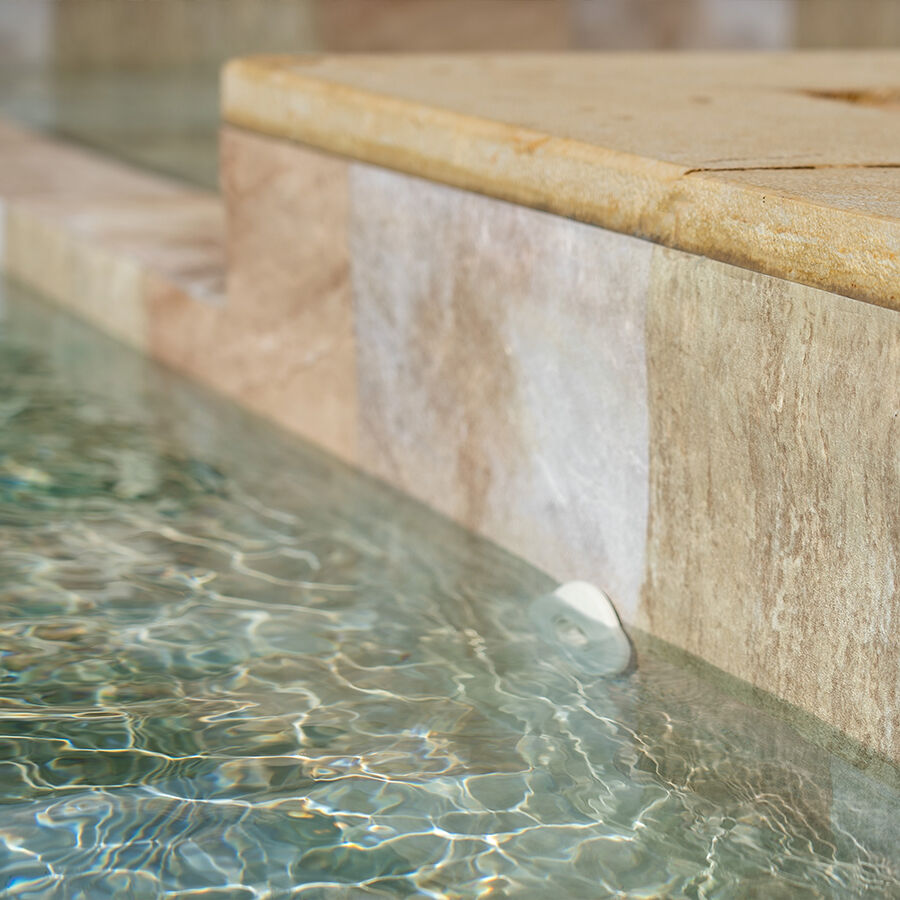 MEMBRANA PVC AQUAPLAN 1,65X25M STONETILE GOLD image number null