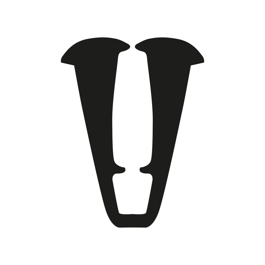 Burlete U 1003 Negro 100mts image number null