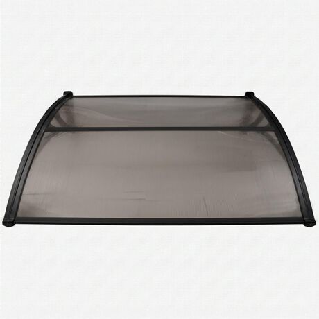 Alero Ultra Policarbonato Curvo Bronce 1,0x1,2mts image number null