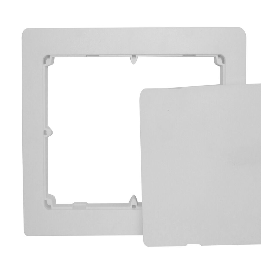 Celosía Ventilación Ciega 30x30 cm Nova Clip Blanco 10 un image number null