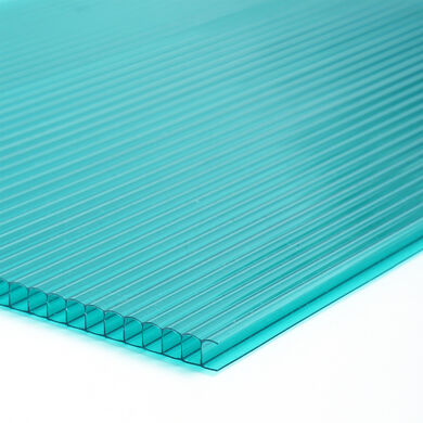 Policarbonato Alveolar 2,1x11,6x6mm Turquesa