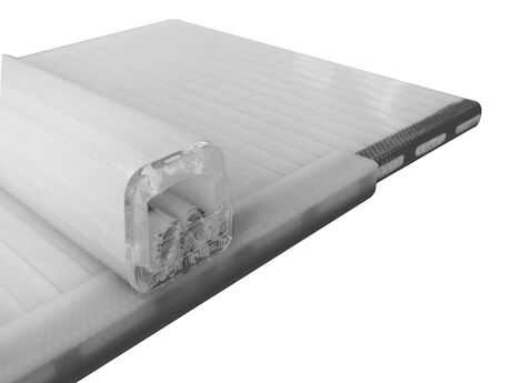 Kit Modular Policarbonato Alveolar Topclick 6mm Opal 1,8x3,0mts image number null