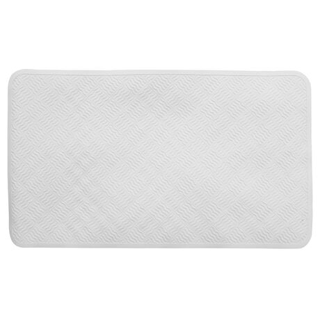 Piso Antideslizante de Baño Microcontrol 40x70cm Blanco image number null