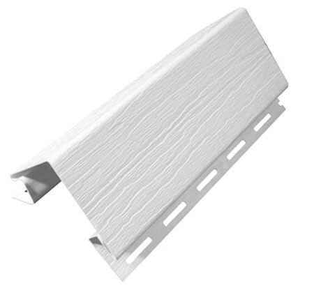 Esquinero Exterior Siding PVC 80mm Blanco 3mts image number null