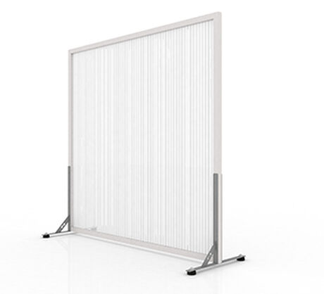 Biombo Premium 2,1x2,0mts Con Topes y Marco Opal image number null