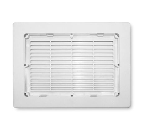 Celosía Ventilación 15x23cm Nova Clip Blanco image number null