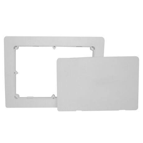 Celosía Ventilación Ciega 15x23 cm Nova Clip Blanco 10 un image number null