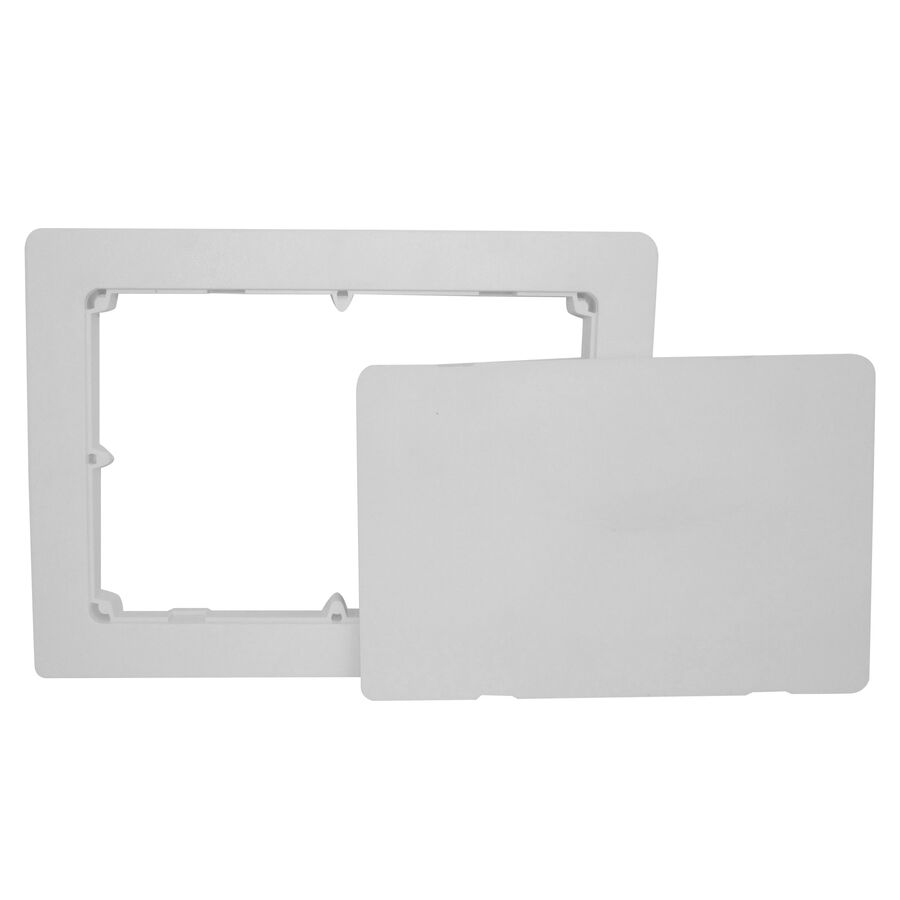 Celosía Ventilación Ciega 15x23 cm Nova Clip Blanco 10 un image number null