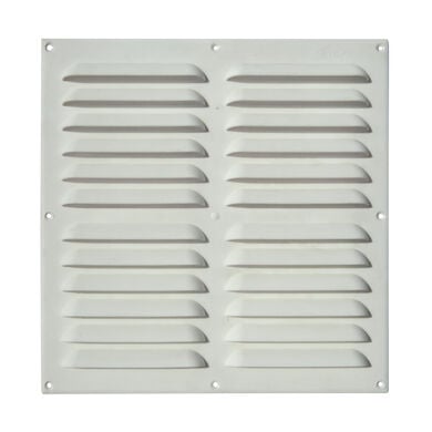 Celosía Ventilación Plana 30x30 cm Blanco 10 un
