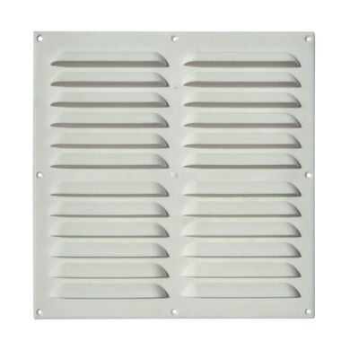 Celosía Ventilación Plana 30x30 cm Blanco 10 un