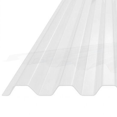 Policarbonato Corrugado Greca 0,7mm Opal 0,81x2mts