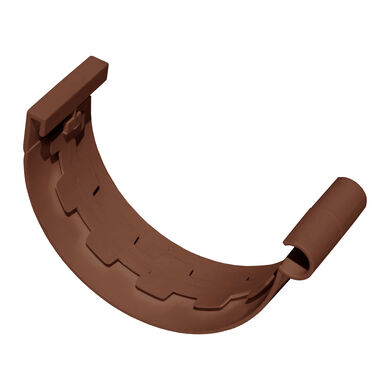 Copla para Canaleta Agua Lluvia 110mm Caf&eacute;