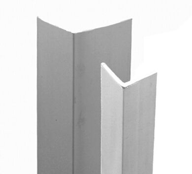 Esquinero Perfil L 32x32x2,2mm Gris Claro 3mts