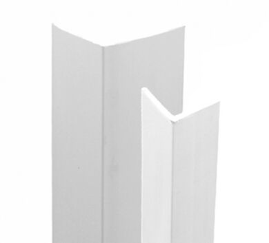 Esquinero Perfil L 50x50x2mm Blanco 3mts