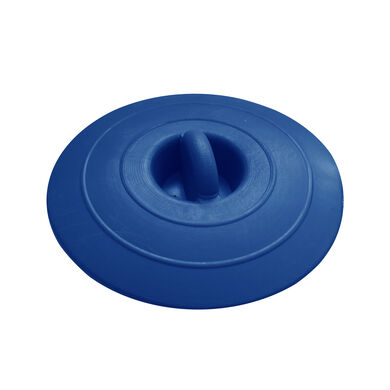 Tapón Universal 6,5x6,5cms Antimicrobiano Azul 50 un